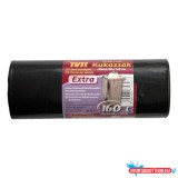 Szemeteszsák TUTI 160L köthető füles Extra 10 darabos