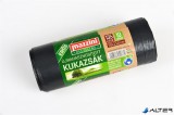 Szemeteszsák, újrahasznosított, erős, 135 l, 10 db,70x110 cm, 30 µ, MAZZINI, fekete