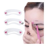 Szemöldök forma, szemöldök sablon