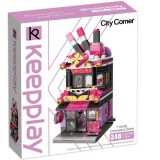 Szépség Ház | 348 db építőkocka | építőjáték | QMAN C0103