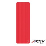Szépséghibás fitnesz szőnyeg Trendy ProfiGymMat Home 180x60x1,5 cm piros