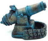 Szer-Ber Ágyú formáju dekoráció nano akváriumba (13 x 8 x 10 cm)