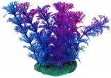 Szer-Ber Alacsony lila és kék ambulia akváriumi műnövény (15 cm)