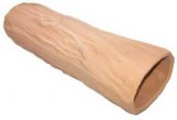 Szer-Ber Fatörzs mintájú kerámia cső zárt véggel (Terrakotta; 175 x 60 x 45 mm)