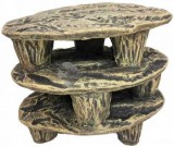 Szer-Ber Többszintes kerámia teknős kilépő (Háromszintes; 170 x 110 x 150 mm)