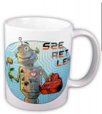 Szerelmes bögre, Szeretlek, robot piros szívvel