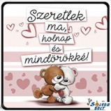 Szerelmes hűtőmágnes, Szeretlek ma, holnap és mindörökké, macik