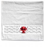 Szerelmes törölköző, Ördög, 2 méretben