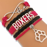 Szeretem a boxereket karkötő