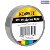 Szigetelő szalag 0.13X19X20 m szürke