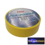 szigetelő szalag 10m, sárga