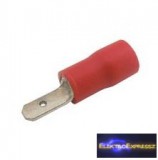 Szigetelt csúszósaru 2.8mm, 0.5-1.5mm Piros