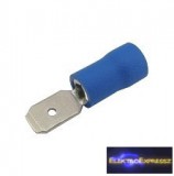 Szigetelt csúszósaru 4.8mm, 1.5-2.5mm Kék