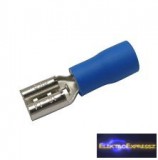 Szigetelt csúszósaru 4.8mm, 1.5-2.5mm Kék