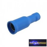 Szigetelt hengeres saru 4.0mm, 1.5-2.5mm Kék