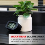 Szilikon borítású digitális ébresztőóra