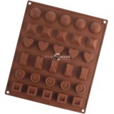 Szilikon csokoládéformázó