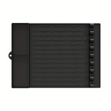 Szilikon grill alátét fekete kőre használható Fekete