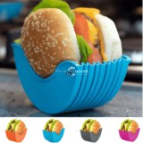 Szilikon hamburger tartó