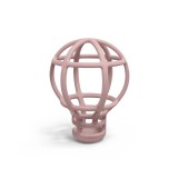 Szilikon hőlégballon rágóka - rózsaszín