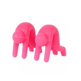 Szilikon kifutásgátló edényfogó, 2 db Pink