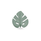 Szilikon levél rágóka - zöld