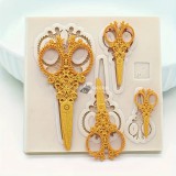 Szilikon olló formák fondantból