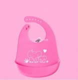 Szilikon, színes előke Zöld - Könnyen tisztítható, babaetetéshez ideális