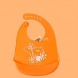 Szilikon, színes előke Zöld - Könnyen tisztítható, babaetetéshez ideális