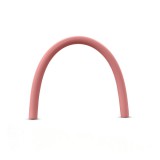 Szilikon szívószál rózsaszín