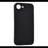 Szilikon telefonvédő (matt) FEKETE Apple iPhone 16e "Gigapack csomagolás" (GP-165051) (GP-165051)