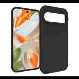 Szilikon telefonvédő (matt) FEKETE Google Pixel 10 Pro "Gigapack csomagolás" (GP-174309) (GP-174309)