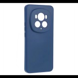 Szilikon telefonvédő (matt, mikrofiber plüss karcolásmentesítő belső, prémium) SÖTÉTKÉK Honor Magic 6 Pro "Gigapack csomagolás" (GP-159515) (GP-159515)