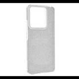 Szilikon telefonvédő (műanyag belső, csillogó hátlap) EZÜST Xiaomi Redmi Note 14 4G "Gigapack csomagolás" (GP-167543) (GP-167543)