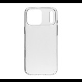Szilikon telefonvédő (ultravékony) ÁTLÁTSZÓ Apple iPhone 17 Pro "Gigapack csomagolás" (GP-173598) (GP-173598)