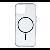 Szilikon telefonvédő (ultravékony, műanyag hátlap, MagSafe, légpárnás sarok) FEKETE Apple iPhone Air "Gigapack csomagolás" (GP-173603) (GP-173603)