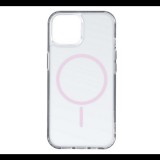 Szilikon telefonvédő (ultravékony, műanyag hátlap, MagSafe, légpárnás sarok) RÓZSASZÍN Apple iPhone 14 Pro "Gigapack csomagolás" (GP-171567) (GP-171567)