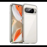 Szilikon telefonvédő (ütésállóság, átlátszó hátlap) ÁTLÁTSZÓ Google Pixel 10 Pro XL "Gigapack csomagolás" (GP-174321) (GP-174321)