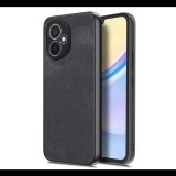 Szilikon telefonvédő (ütésállóság, bőr hatású hátlap, kameravédő) FEKETE Honor 400 "Gigapack csomagolás" (GP-171919) (GP-171919)