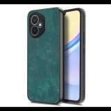 Szilikon telefonvédő (ütésállóság, bőr hatású hátlap, kameravédő) SÖTÉTZÖLD Honor 400 "Gigapack csomagolás" (GP-171927) (GP-171927)