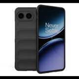 Szilikon telefonvédő (ütésállóság, kameravédő, 3D) FEKETE OnePlus Nord 4 "Gigapack csomagolás" (GP-162735) (GP-162735)