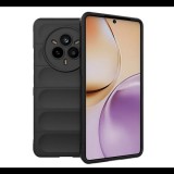 Szilikon telefonvédő (ütésállóság, kameravédő, 3D) FEKETE Realme 14 Pro "Gigapack csomagolás" (GP-168631) (GP-168631)