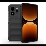 Szilikon telefonvédő (ütésállóság, kameravédő, 3D) FEKETE Realme GT 7 Pro 5G "Gigapack csomagolás" (GP-168019) (GP-168019)