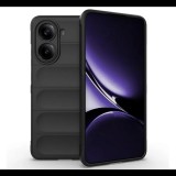 Szilikon telefonvédő (ütésállóság, kameravédő, 3D) FEKETE Xiaomi Poco X7 Pro "Gigapack csomagolás" (GP-168203) (GP-168203)