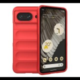 Szilikon telefonvédő (ütésállóság, kameravédő, 3D) PIROS Google Pixel 8 "Gigapack csomagolás" (GP-158462) (GP-158462)