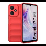 Szilikon telefonvédő (ütésállóság, kameravédő, 3D) PIROS Xiaomi Redmi 13C 5G "Gigapack csomagolás" (GP-160978) (GP-160978)