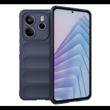 Szilikon telefonvédő (ütésállóság, kameravédő, 3D) SÖTÉTKÉK Xiaomi Redmi Note 14 5G "Gigapack csomagolás" (GP-166737) (GP-166737)