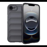 Szilikon telefonvédő (ütésállóság, kameravédő, 3D) SÖTÉTSZÜRKE Apple iPhone 16e "Gigapack csomagolás" (GP-168472) (GP-168472)