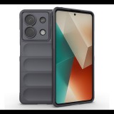 Szilikon telefonvédő (ütésállóság, kameravédő, 3D) SÖTÉTSZÜRKE Xiaomi Redmi Note 13 5G "Gigapack csomagolás" (GP-153886) (GP-153886)