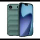 Szilikon telefonvédő (ütésállóság, kameravédő, 3D) SÖTÉTZÖLD Apple iPhone Air "Gigapack csomagolás" (GP-173653) (GP-173653)